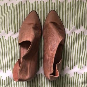 Free People Royale flat, Light brown, size 40
